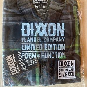 Dixxon Flannel  “Sublime Jah” Mens XL long sleeve flannel.